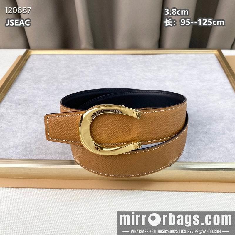 Replica Hermes belt 38mmX95-125cm 8L01