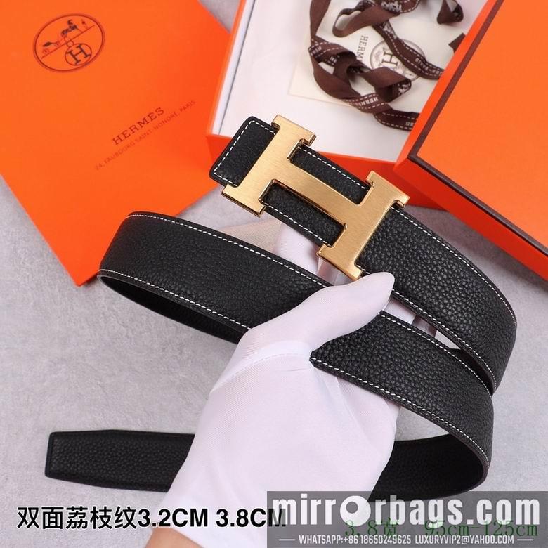Replica Hermes Belt 38mmX95-125cm 7D86