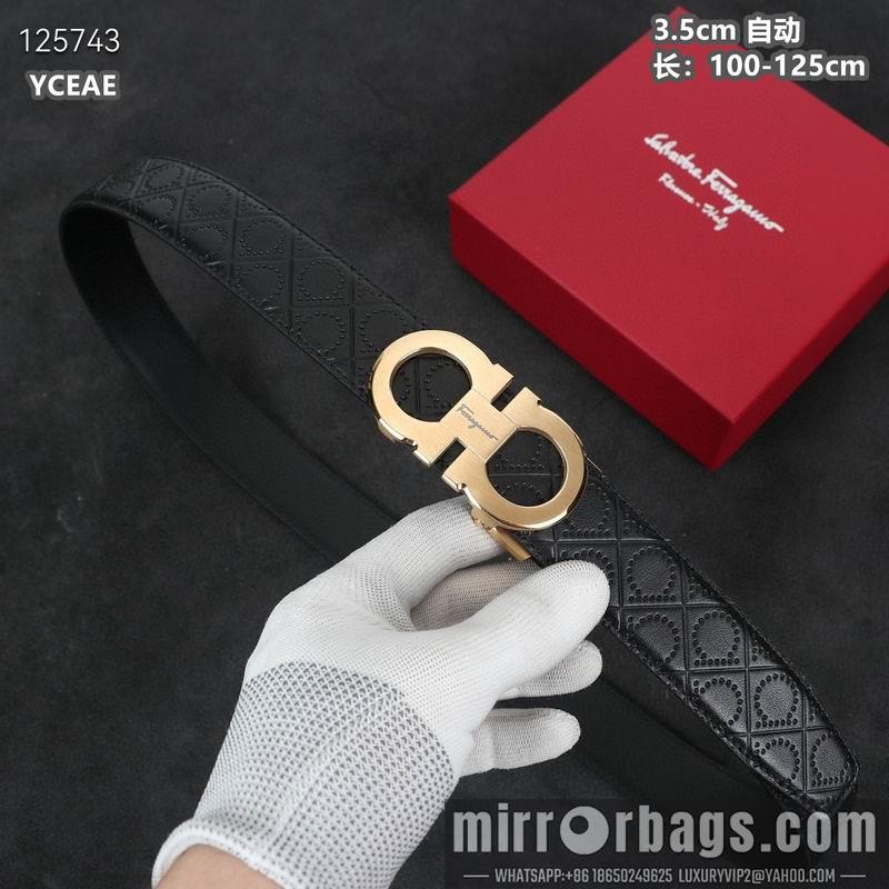 Replica Ferragamo belt 35mmX100-125cm 8L03