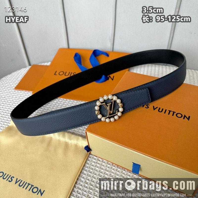 Replica LV belt 35mmX95-125cm 8L16