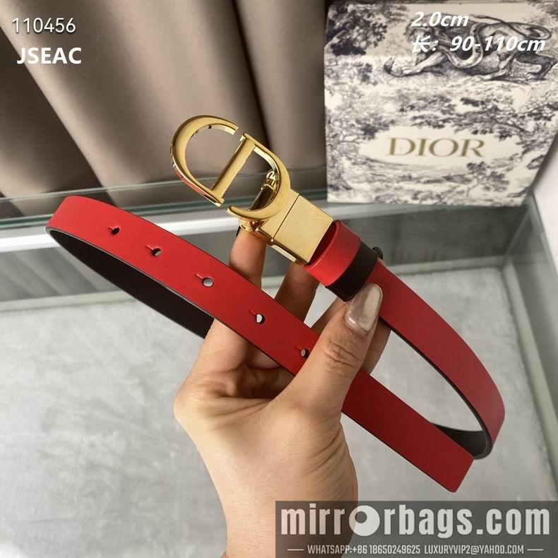 Replica Dior Belt 20mmX90-110cm 8L01