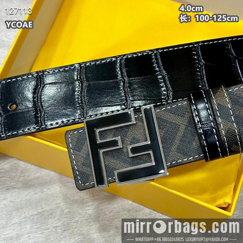 Replica Fendi belt 40mmX100-125cm 8L136