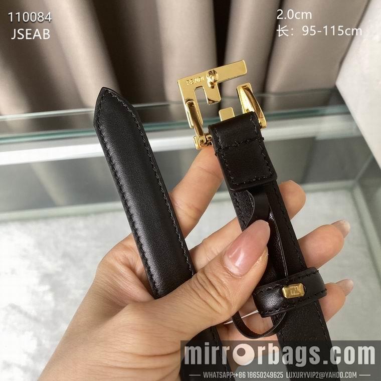 Replica Fendi Belt 20mmX95-115CM 8L09