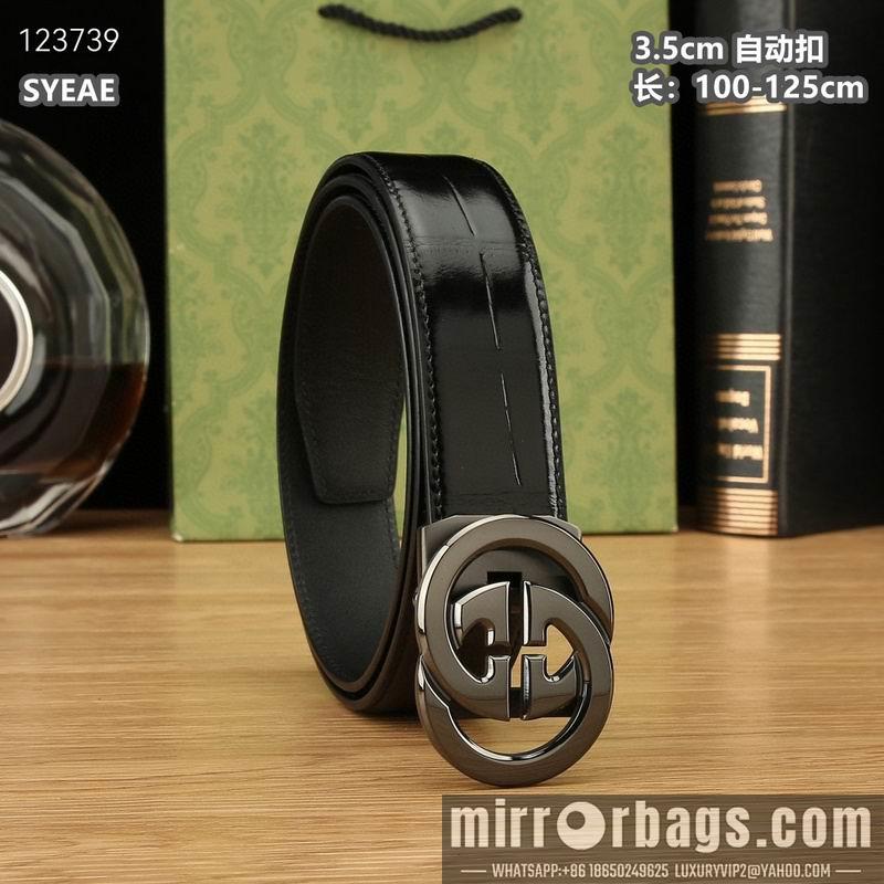 Replica Gucci belt 35mmX100-125cm 8L59