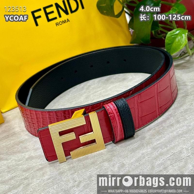 Replica Fendi belt 40mmX100-125cm  8L34