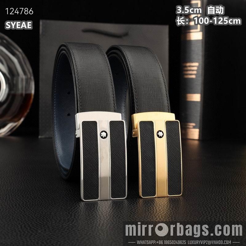 Replica Montlanc belt 35mmX100-125cm 8L28