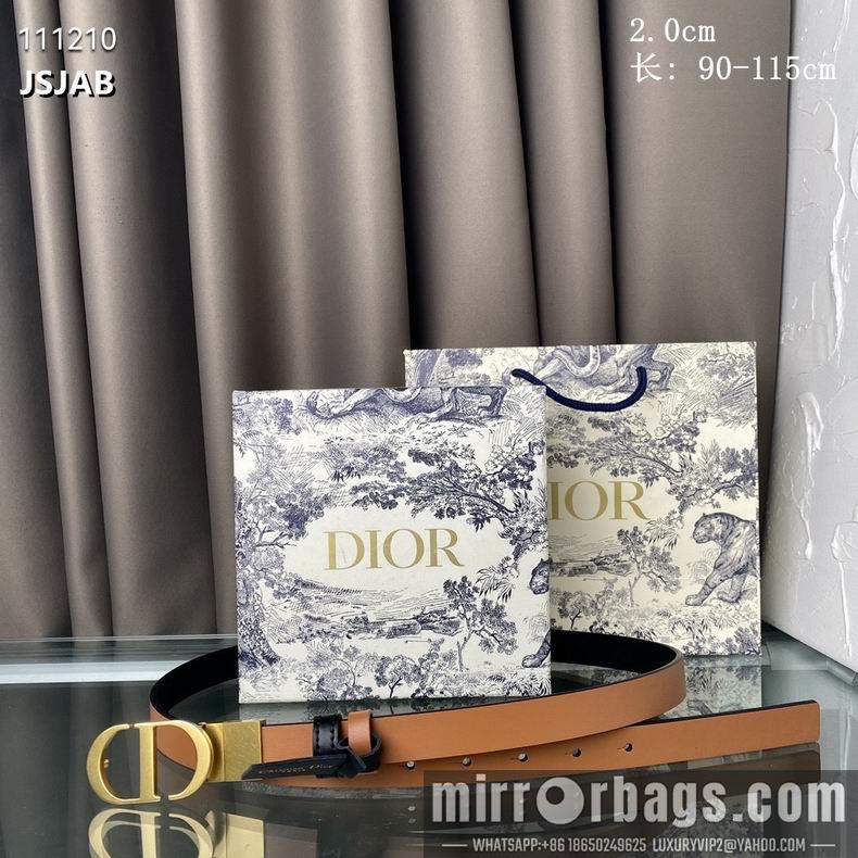 Replica Dior Belt 20mmX90-115cm 8L05