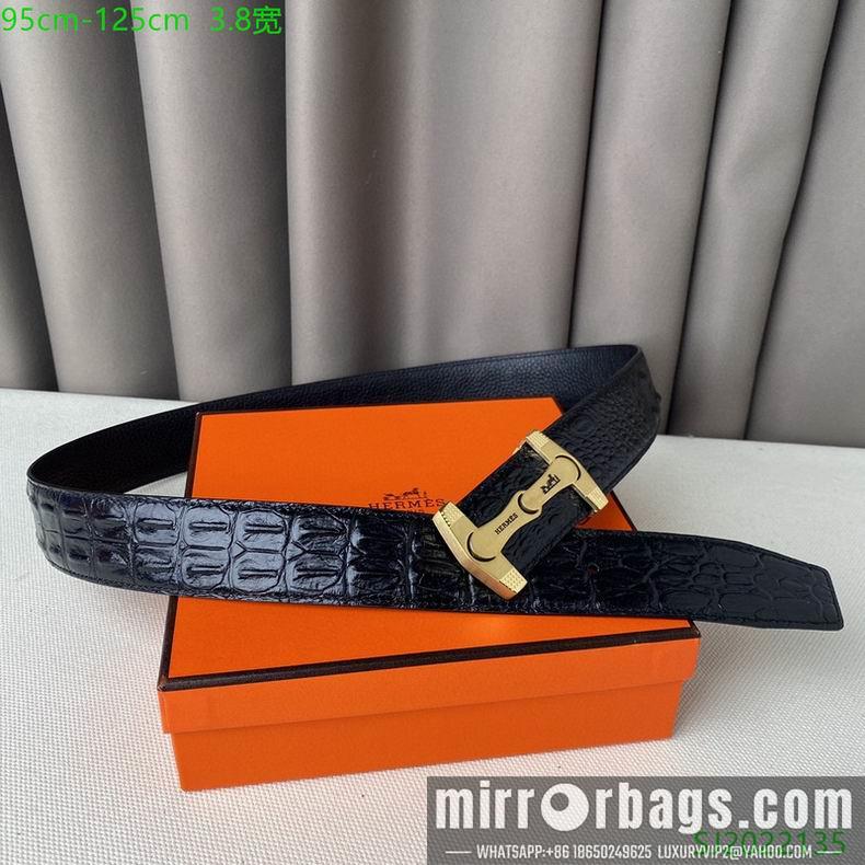 Replica Hermes Belt 38mmX95-125cm 7D111