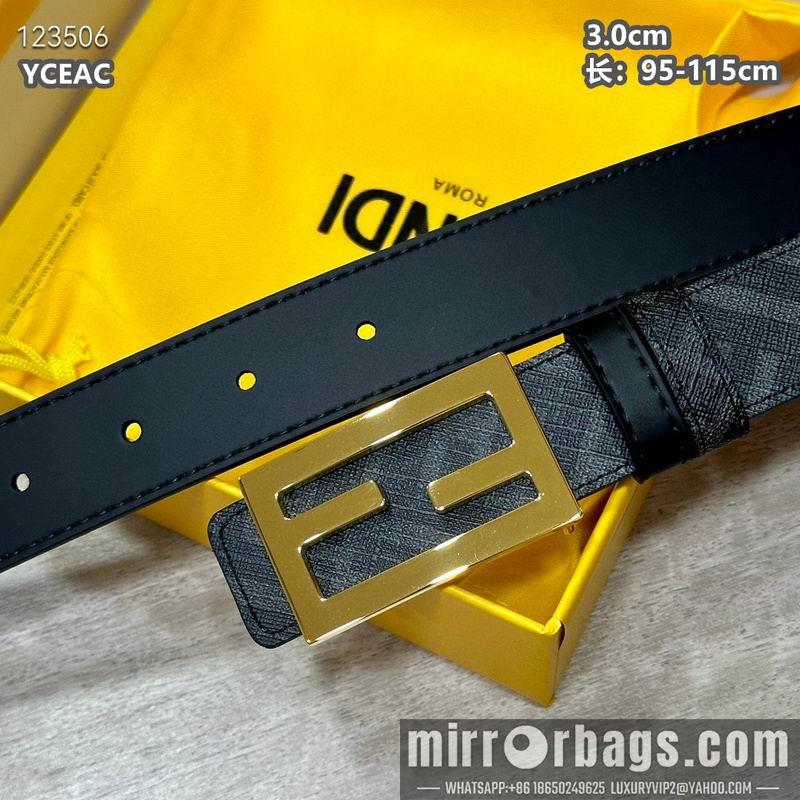 Replica Fendi belt 30mmX95-115cm  8L21