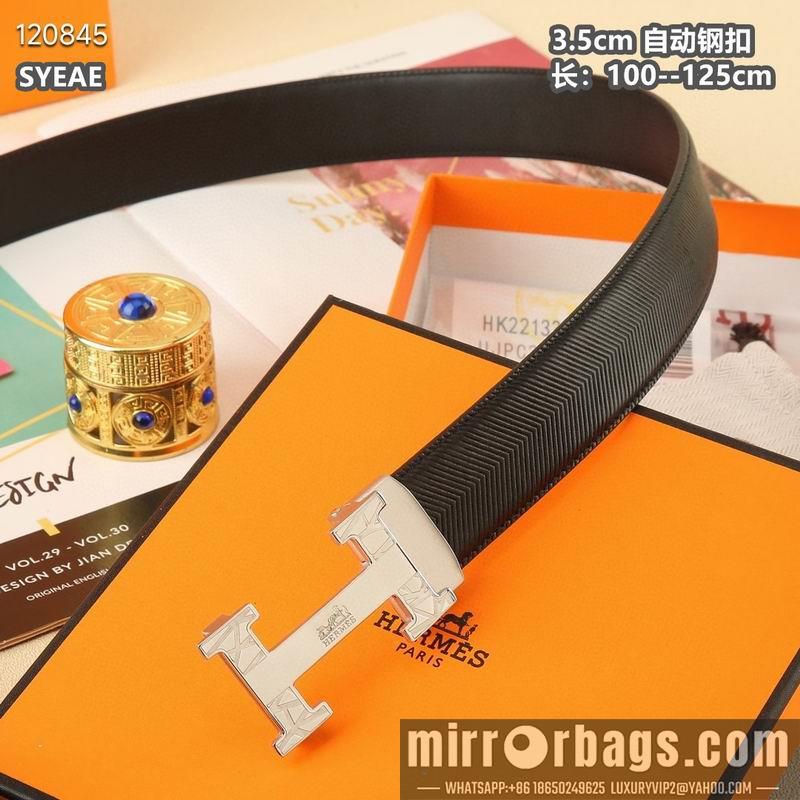 Replica Hermes belt自动带 35mmX95-125cm 8L072006