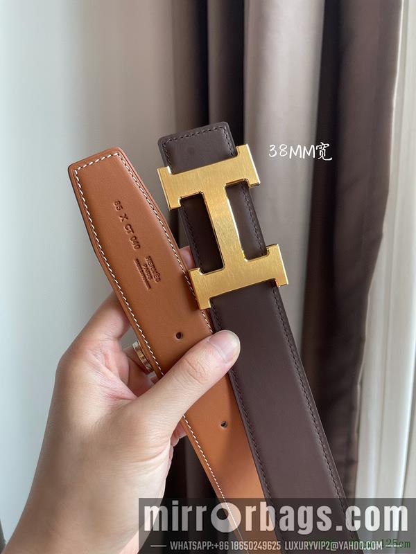 Replica Hermes Belt 38mmX95-125cm 7D48