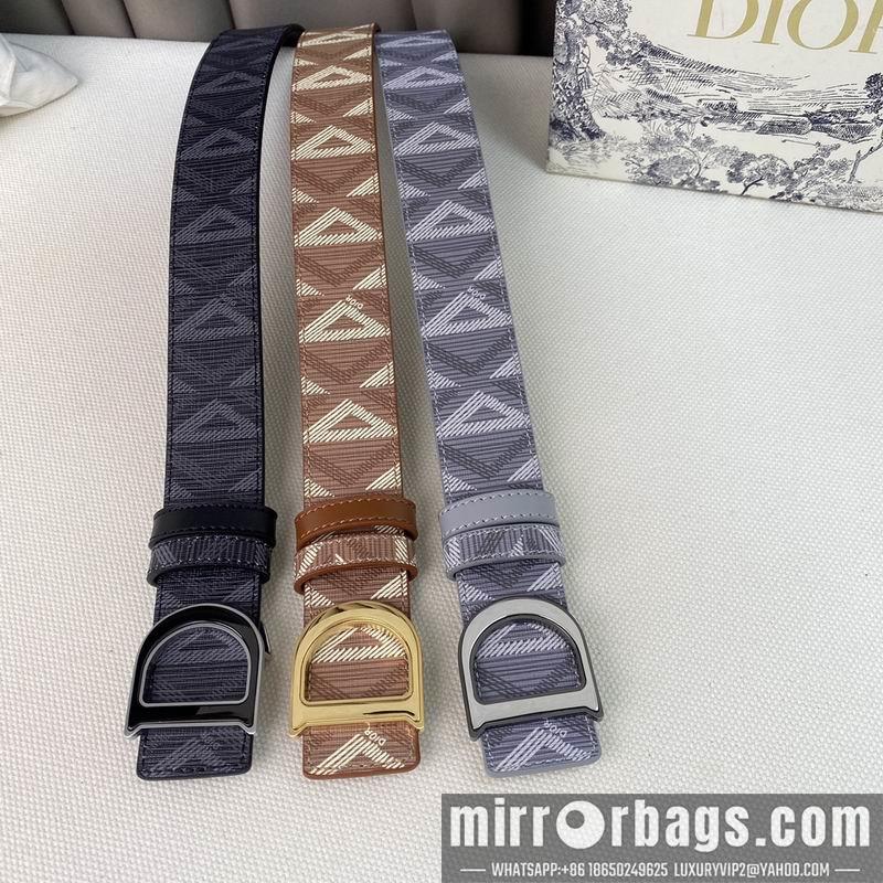 Replica Dior belt 35mmX95-135cm 7D24
