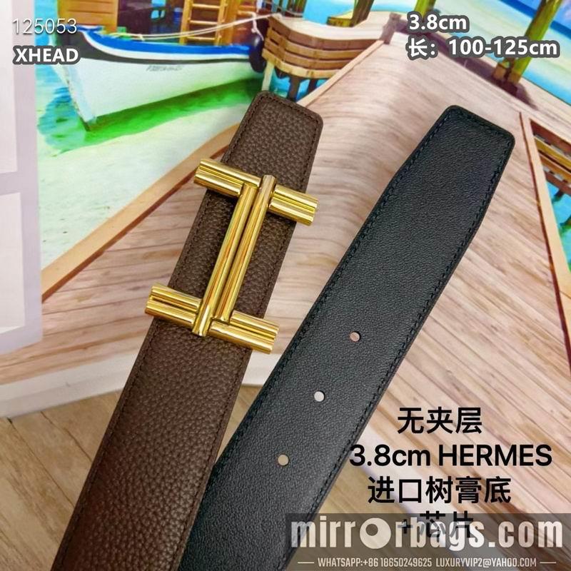 Replica Hermes belt 38mmX100-125cm 8L09