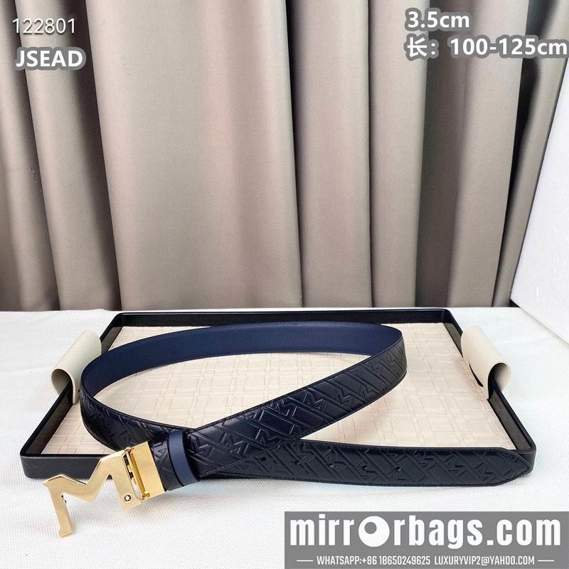Replica Montblanc belt 35mmX100-125cm 8L25