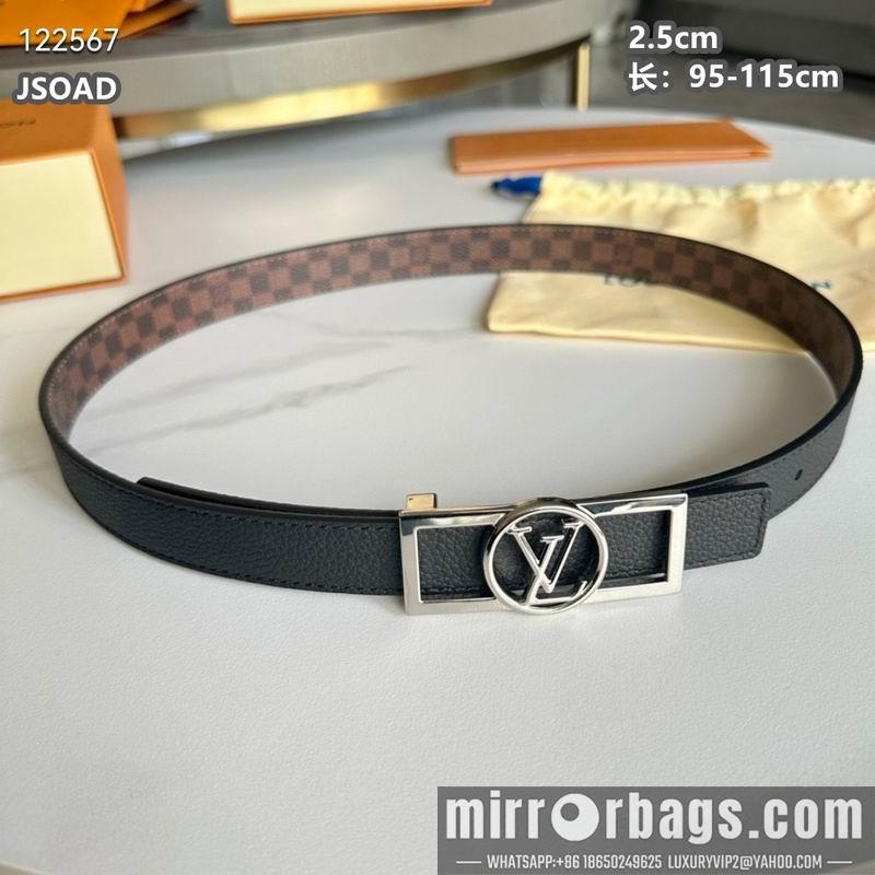 Replica LV belt 25mmX95-115cm 8L16