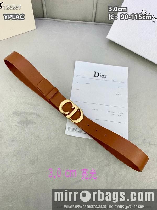 Replica Dior belt 30mmX90-115cm 8L111004