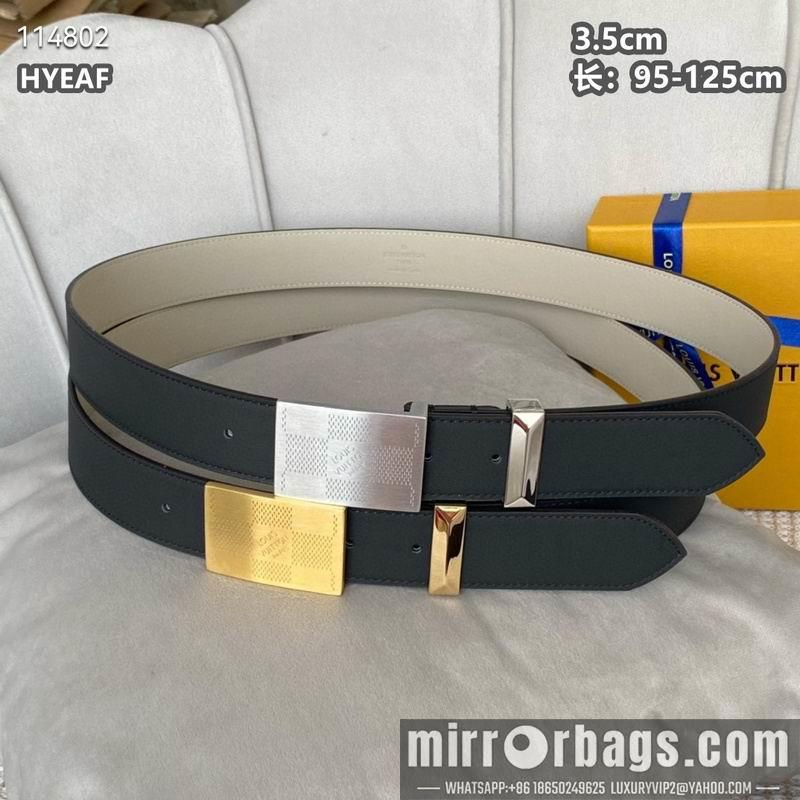 Replica LV belt 35mmX95-125cm 8L19