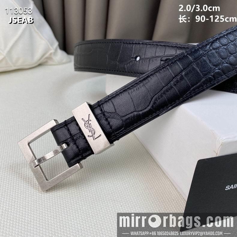 Replica YSL belt 20 30mmX90-125cm 8L02