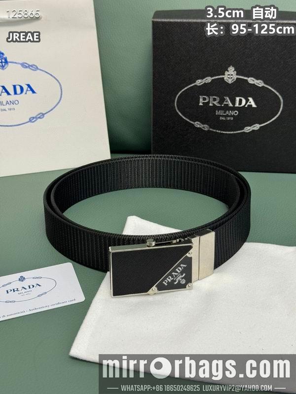 Replica Prada belt 35mmX95-125cm 8L50