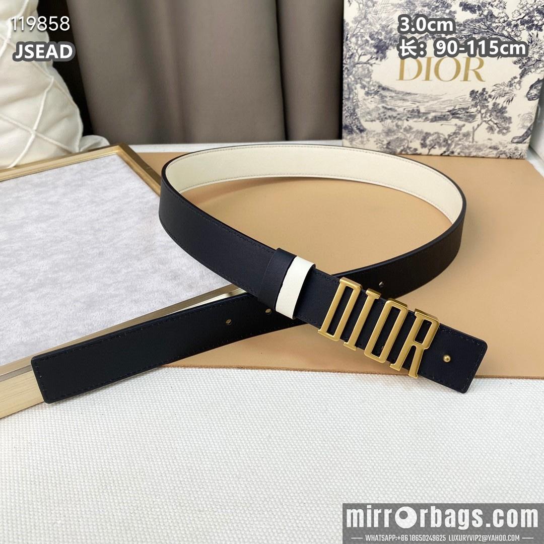 Replica Dior belt 30mmX90-115cm 8L072002