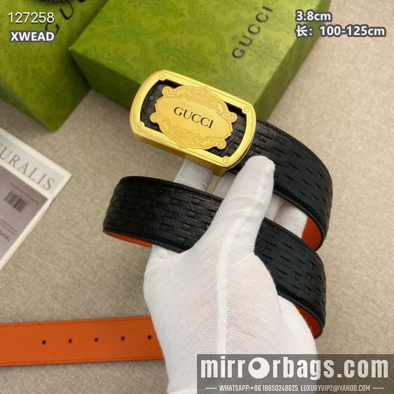 Replica Gucci belt 38mmX100-125cm 8L47