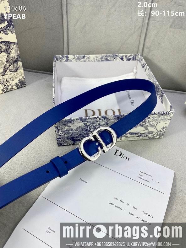 Replica Dior Belt 20mmX90-115cm 8L04