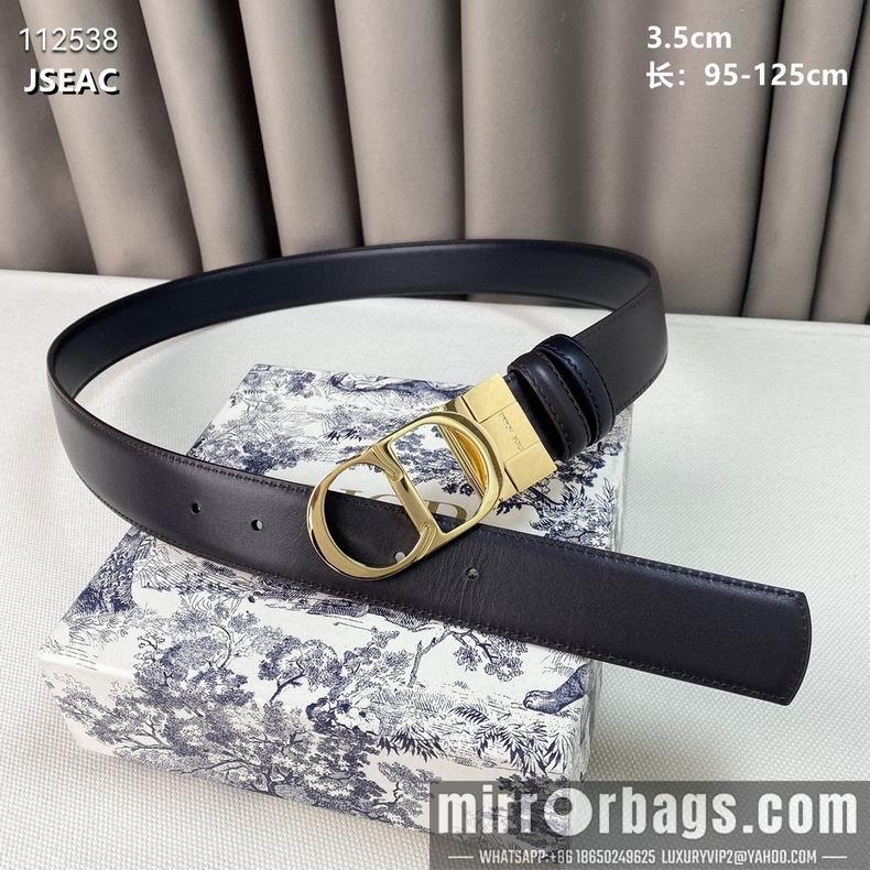 Replica Dior Belt 35mm 95-125cm 8L12