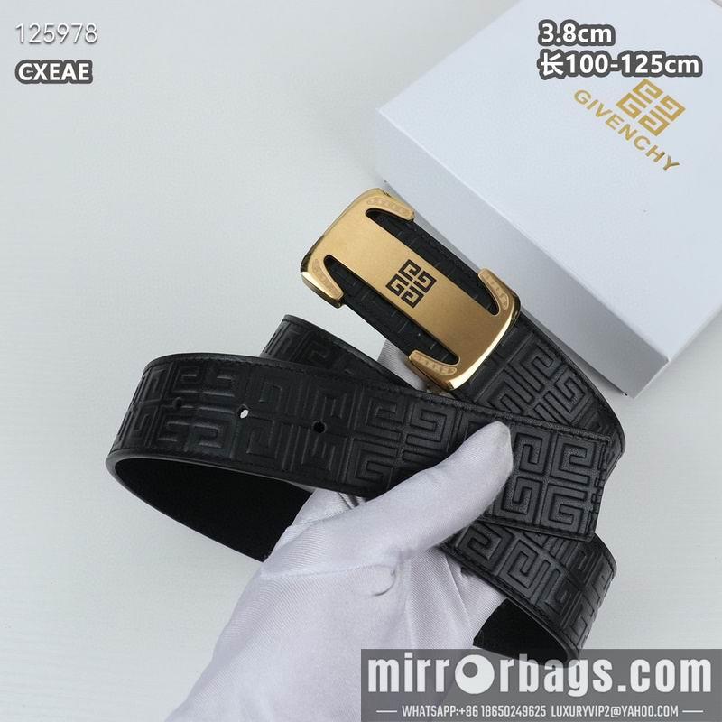 Replica Givenchy belt 38mmX100-125cm 8L04