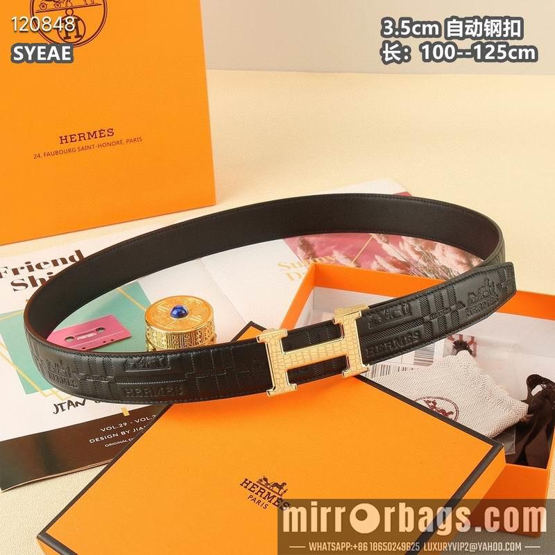 Replica Hermes belt 自动带35mmX95-125cm 8L072010