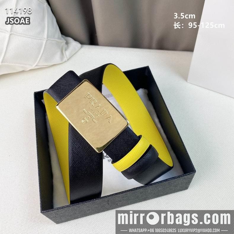 Replica Prada belt 35mmX95-125CM 8L22