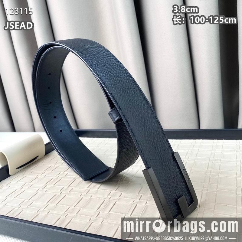 Replica Prada belt 38mmX100-125cm 8L06