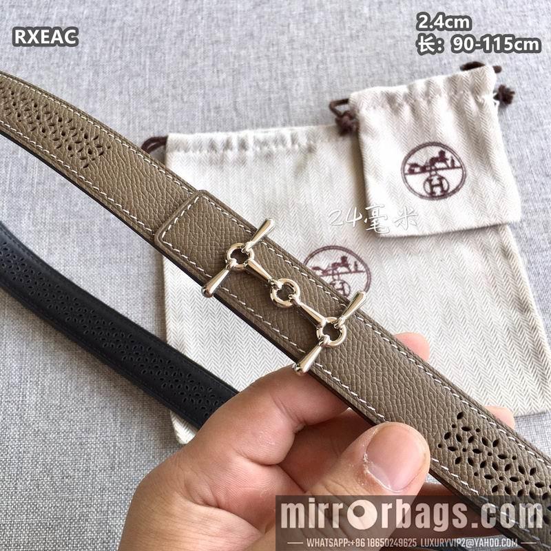 Replica Hermes belt 24mmX90-115cm 8L07