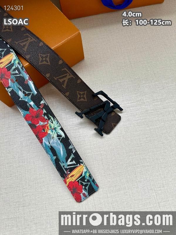 Replica LV belt 40mmX100-125cm 8L60