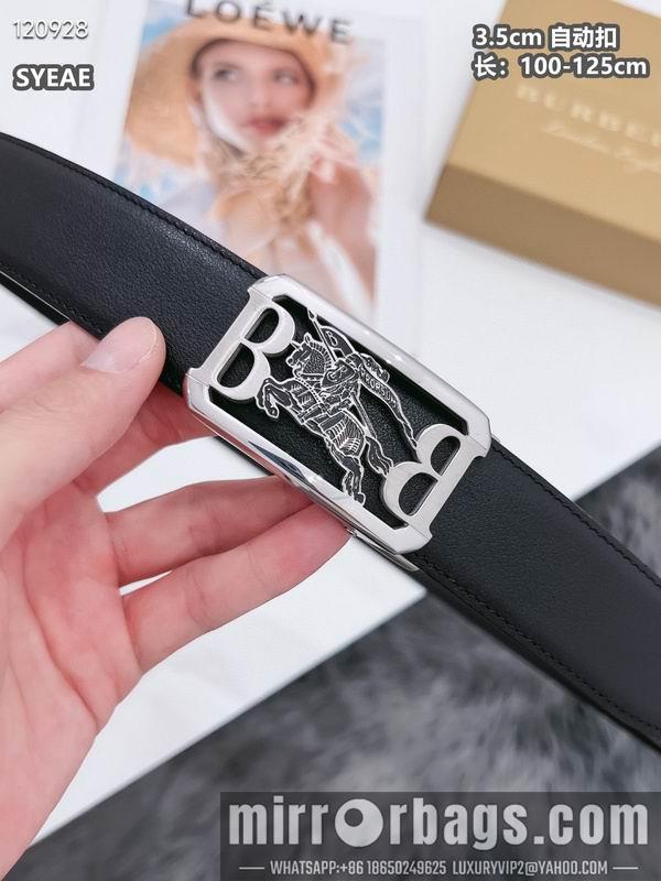 Replica Burberry belt 35mmX100-125cm 8L86