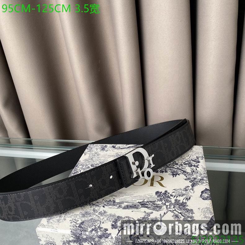 Replica Dior belt 35mmX95-125cm 7D12