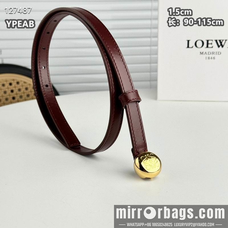 Replica Loewe belt 15mmX90-115cm 8L04