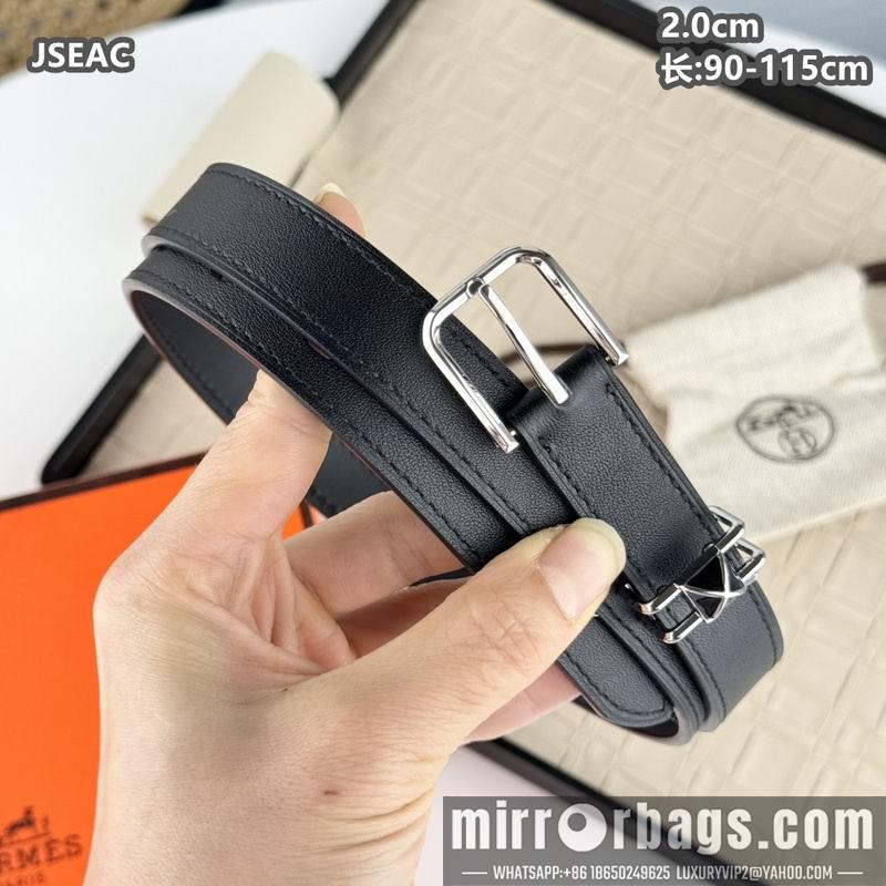 Replica Hermes belt 20mmX90-115cm 8L01