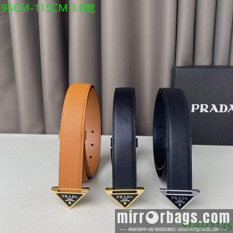 Replica Prada Belt 30mmX95-115cm 7D01