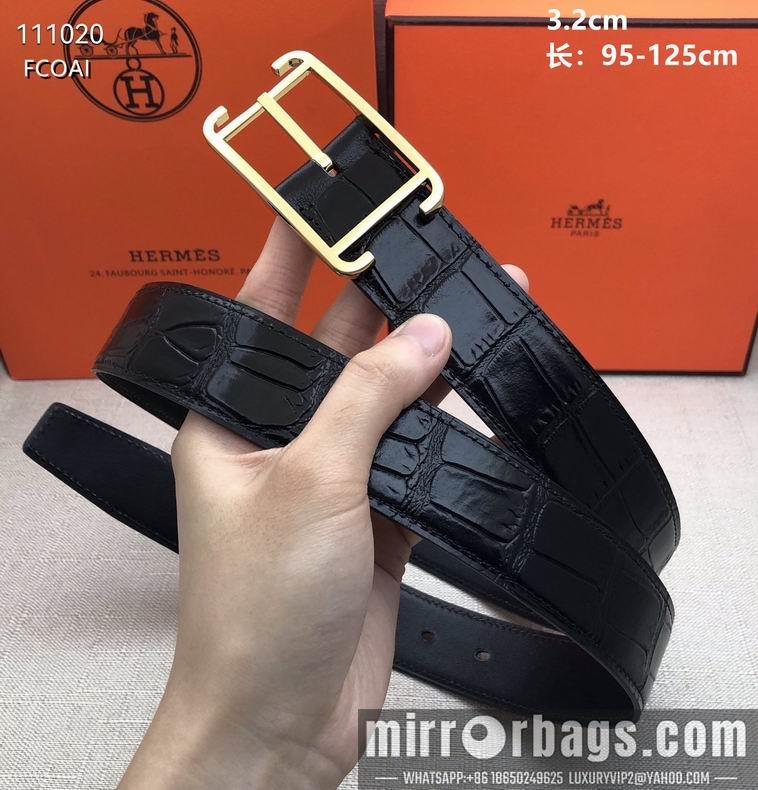 Replica Hermes Belt 32mX95-125cm 8L25