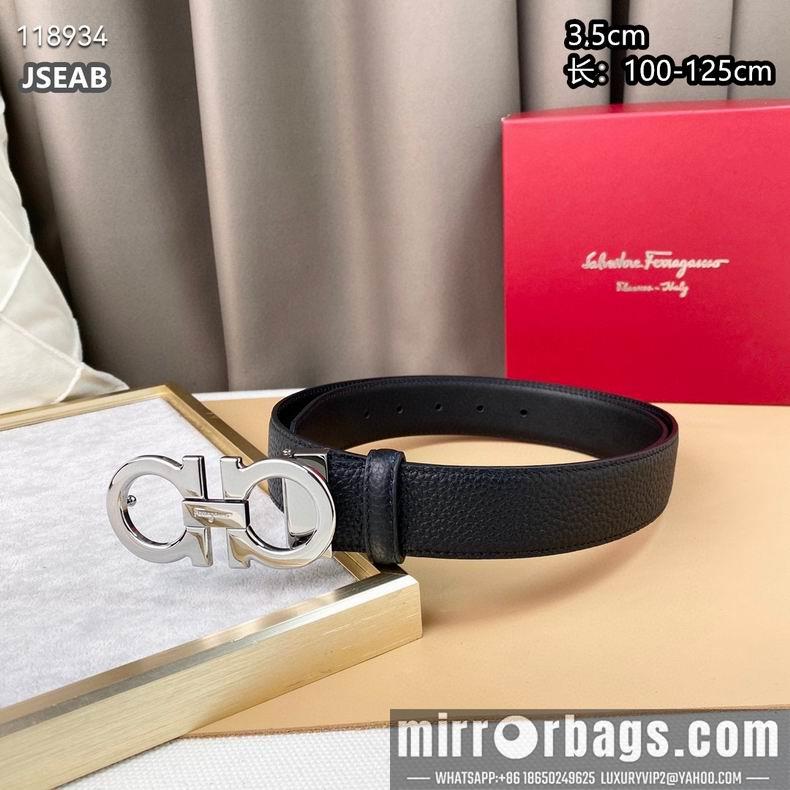 Replica Ferragamo belt 35mmX100-125cm 8L01