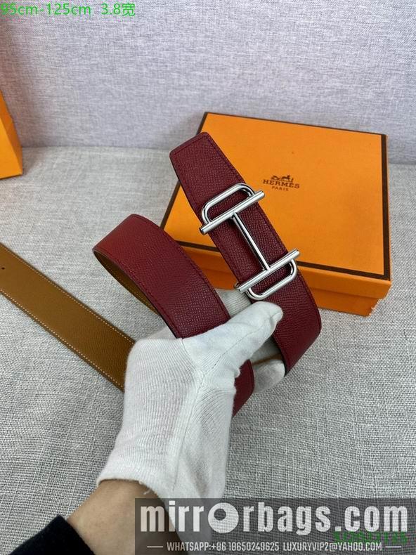 Replica Hermes Belt 38mmX95-125cm 7D118
