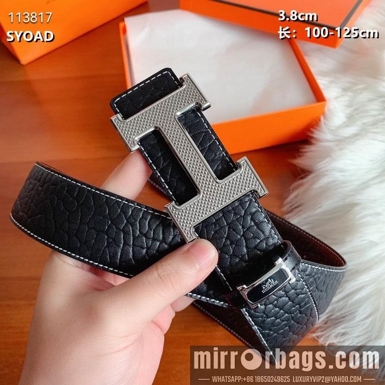 Replica Hermes belt 38mmX100-125cm 8L082509