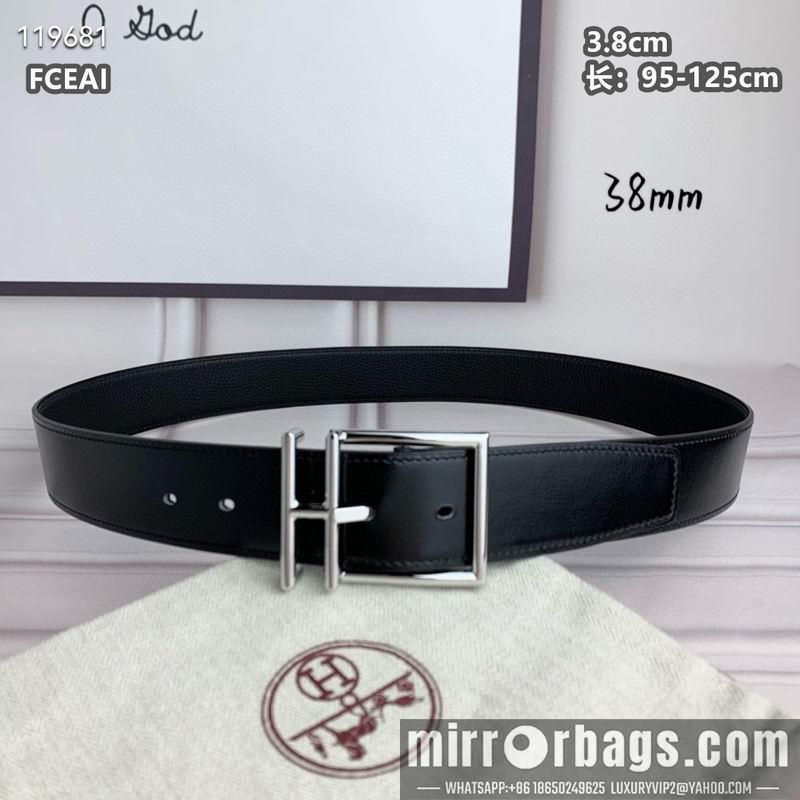 Replica Hermes belt 38mmX95-125cm 8L040802