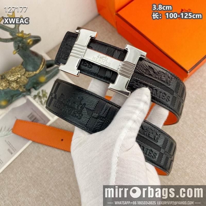 Replica Hermes belt 38mmX100-125cm 8L36