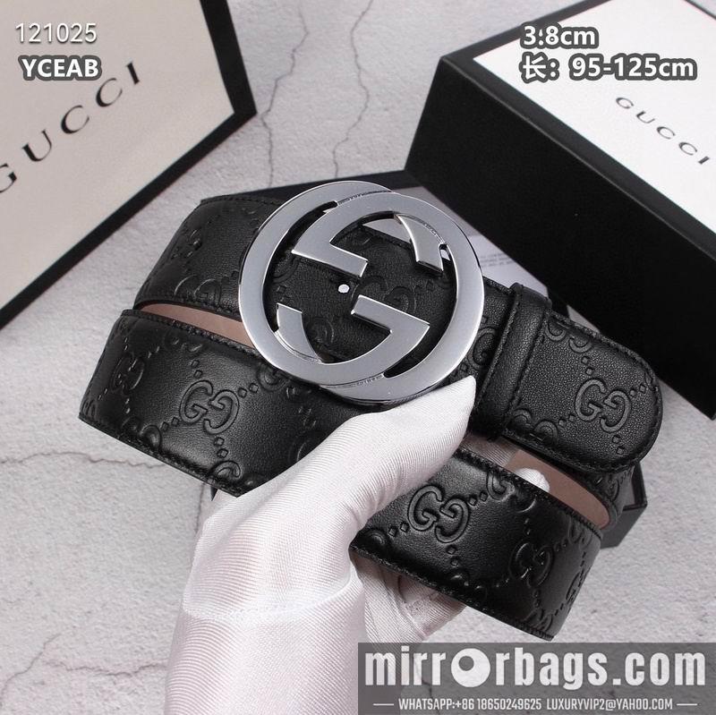 Replica Gucci belt 38mmX95-125cm 8L14