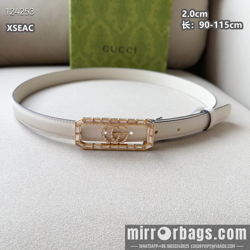 Replica Gucci belt 20mmX90-115cm 8L17