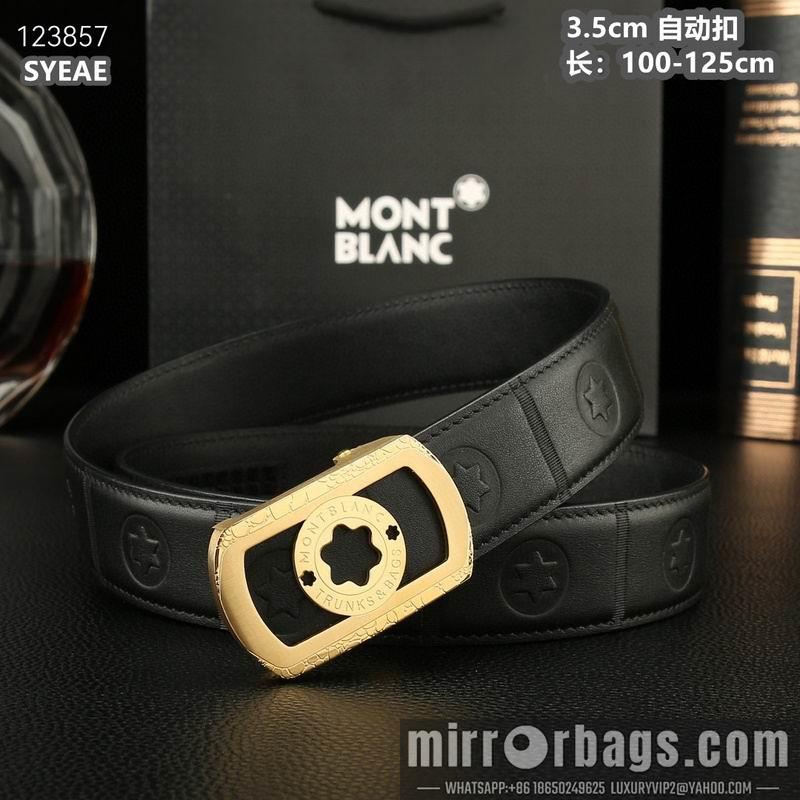 Replica Montlanc belt 35mmX100-125cm 8L53