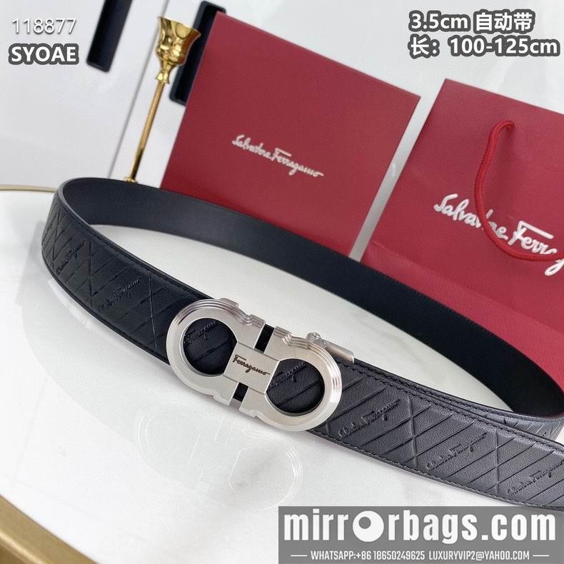 Replica Ferragamo belt自动带 35mmX100-125cm 8L09