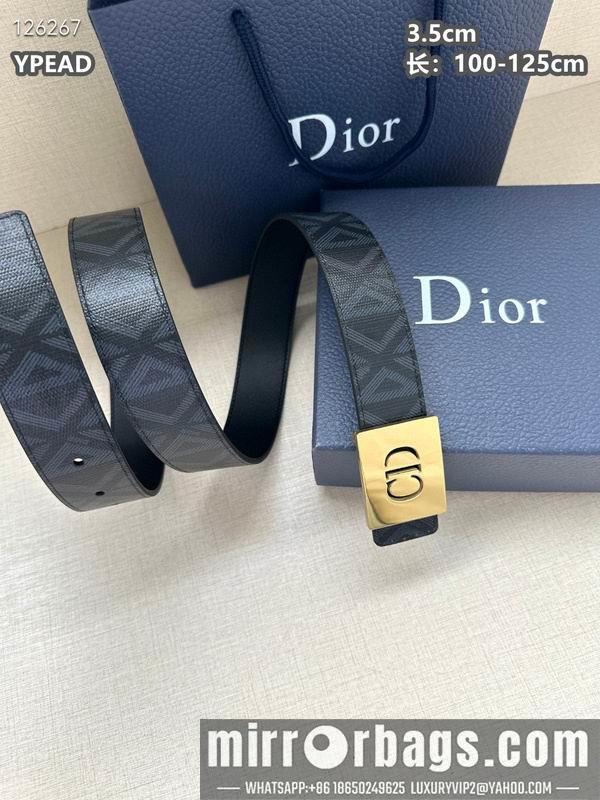 Replica Dior belt 35mmX100-125cm 8L27