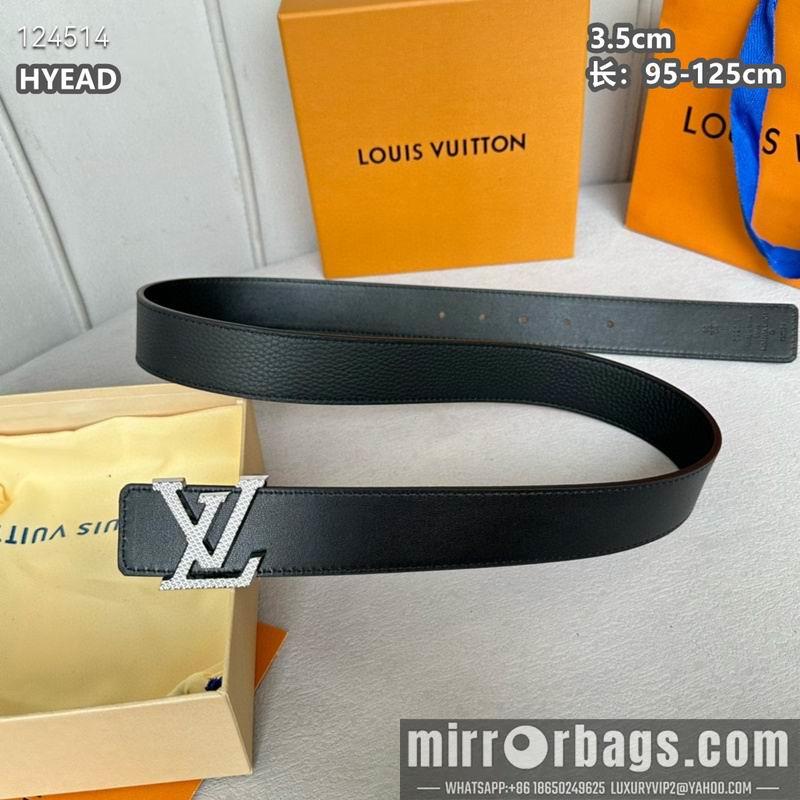 Replica LV belt 35mmX95-125cm 8L10